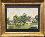 Alberto Salietti (1892-1961) - Paesaggio Olandese, Antiek en Kunst