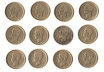 België. Albert I / Leopold III. 5 Francs 1930/1937 - Très