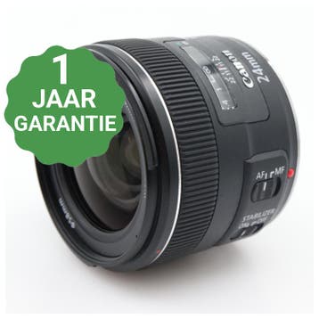 Canon EF 24mm f/2.8 IS USM | Tweedehands, Verzenden, Zo goed als nieuw
