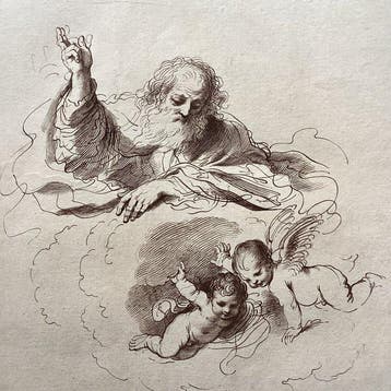 Guercino (1591-1666) after, engraved by Francesco Bartolozzi