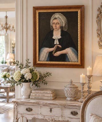 Claude Martin (XVIII), Attribué(e) à - Ritratto di Madame