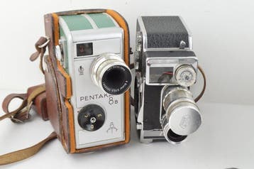 Pentaka, Kamex, Bolex Lot of 4 x Cinema Film Cameras Caméra