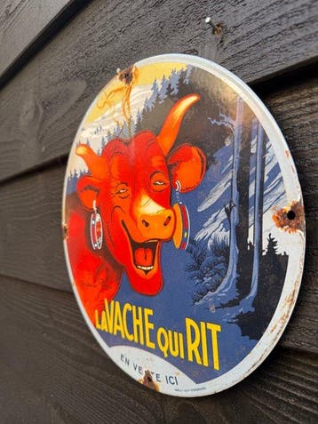Email Als Strasbourg - LA VACHE QUI RIT - Benjamin Rabier -, Antiek en Kunst