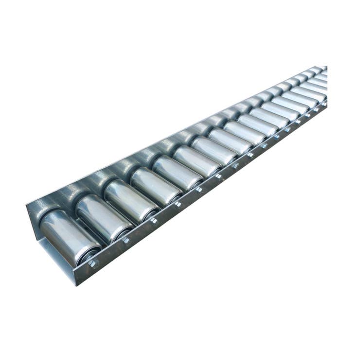 Pallet rollerbaan rail staal met zijgeleiding 150kg nieuw, Articles professionnels, Machines & Construction | Chariots élévateurs & Transport interne