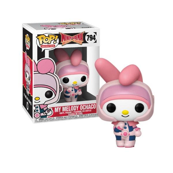 Funko Pop! MHA x Hello Kitty  My Melody Ochaco 794, Collections, Jouets miniatures, Envoi