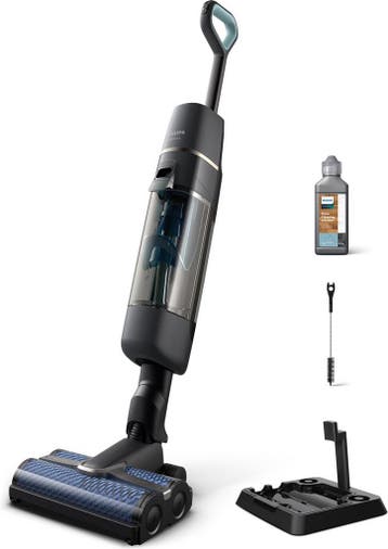 Philips Steelstofzuiger met Dweilfunctie XW7110/01 -, Elektronische apparatuur, Stofzuigers, Verzenden, Nieuw