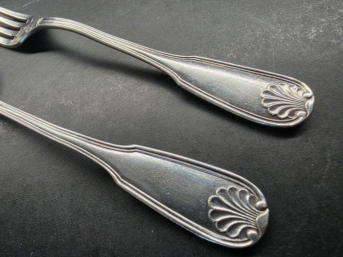 Jean E. Puiforcat - Doopset (2) - .950 zilver - Michel, Antiek en Kunst, Antiek | Zilver en Goud