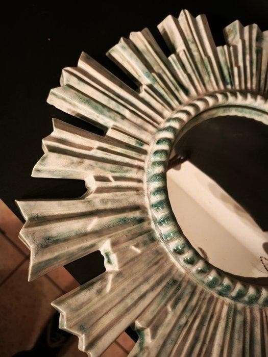 Rigo - Wandspiegel - Keramiek, Antiquités & Art, Curiosités & Brocante