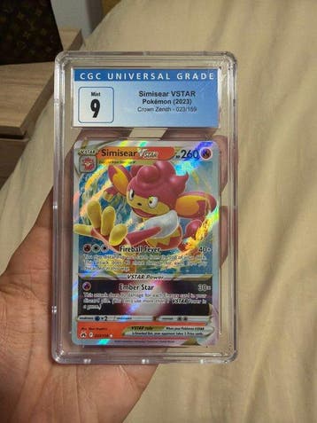 Pokémon - 4 Graded card - Pikachu, Alolan Exeggutor Full, Nieuw