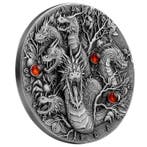 Niue. 2 Dollars 2022 Greek Dragon, 2 Oz (.999)