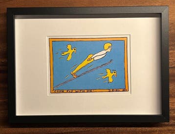James Rizzi (1950-2011) - Come Fly with Me