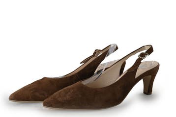 Gabor Slingbacks in maat 40 Bruin, Verzenden