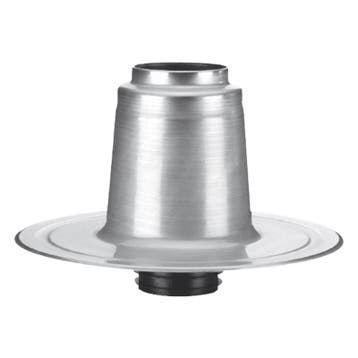 Dubbelwandige plakplaat Ø090/100mm, Doe-het-zelf en Bouw, Ventilatie en Afzuiging, Verzenden, Nieuw