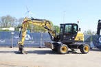 Veiling: Wielgraafmachine Yanmar B95W Diesel 74.4kW 2021, Ophalen
