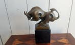 Beeld, Milo - 19 cm - brons marmer