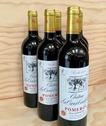2020 Château La Croix-Toulifaut - Pomerol, Bordeaux - 6, Verzamelen, Wijnen, Nieuw