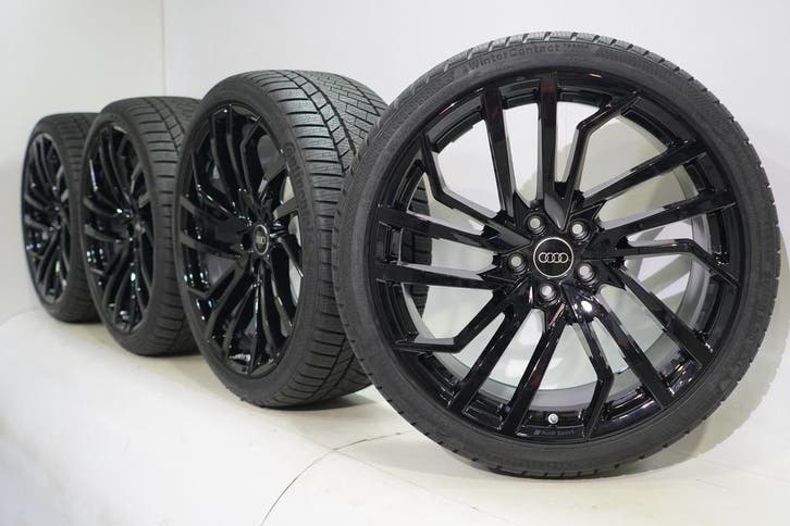 Audi RS4 RS5 B9 20 inch velgen Continental Winterbanden Orig, Autos : Pièces & Accessoires, Pneus & Jantes, Enlèvement ou Envoi