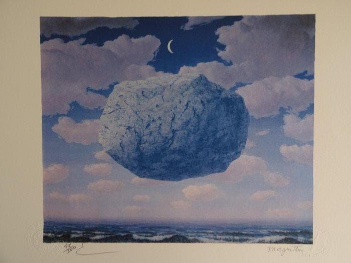 René Magritte (1898-1967) - La Flèche de Zénon, Antiek en Kunst, Antiek | Overige Antiek