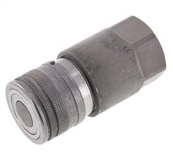Acier DN 12.5 à face plate, prise hydraulique G 1/2 pouce,, Doe-het-zelf en Bouw, Verzenden, Nieuw
