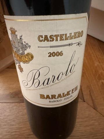 2006 Barale Fratelli Castellero - Barolo DOCG - 1 Fles (0,75, Collections