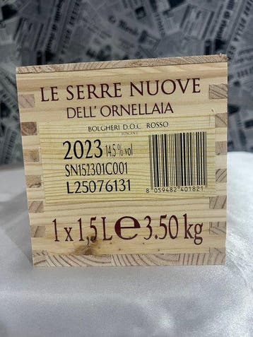 2023 Ornellaia, Le Serre Nuove - Toscane DOCG - 1 Magnum