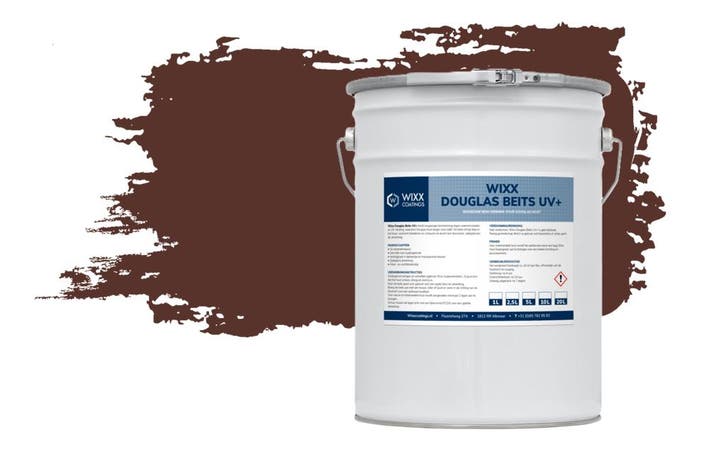 Wixx Douglasbeits UV+ RAL 8015 | Kastanjebruin 20L, Bricolage & Construction, Peinture, Vernis & Laque, Envoi