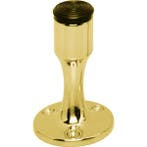 Intersteel Deurstop recht model messing ongelakt, Huis en Inrichting, Ophalen of Verzenden, Nieuw