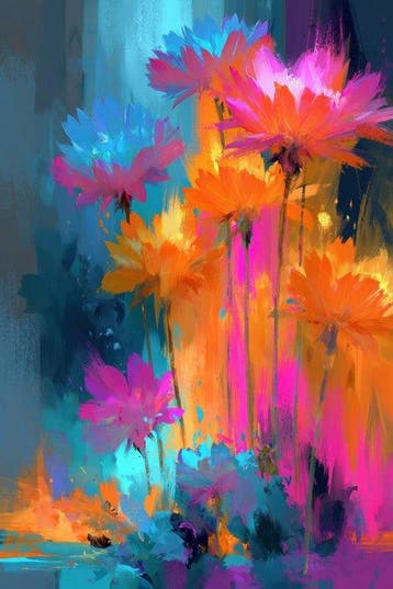 CoCo - Neon Petals - XXL