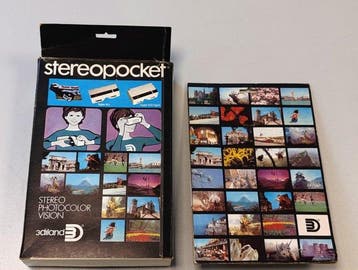 UNIS France Uitgebreide Verzameling Vintage Stereoscopen en