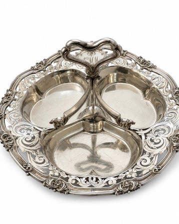 Dienblad - .925 zilver