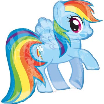 My Little Pony Helium Ballon XL 71cm leeg, Verzenden, Nieuw