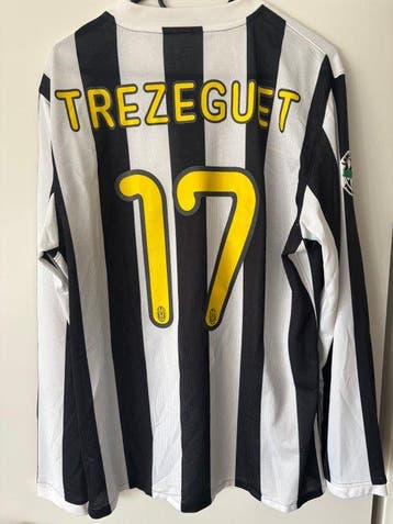 Juventus - Trezeguet matchworn/issue - Voetbalshirt, Verzamelen, Nieuw
