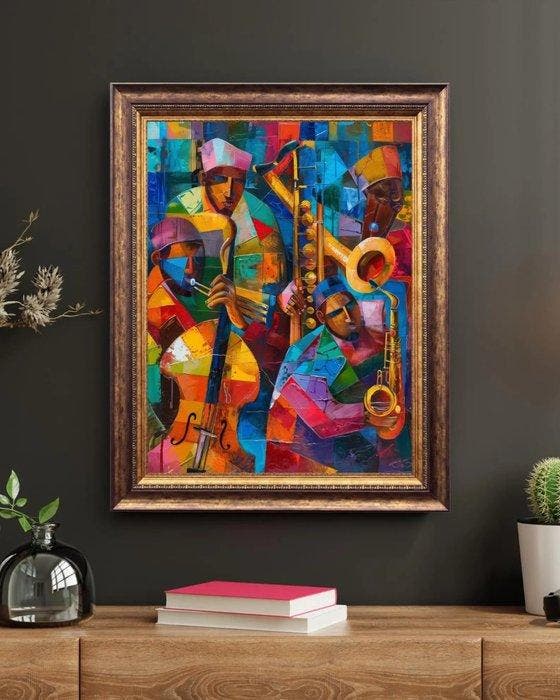 I_KONIQ - Urban city jazz rhythm, Antiek en Kunst, Curiosa en Brocante