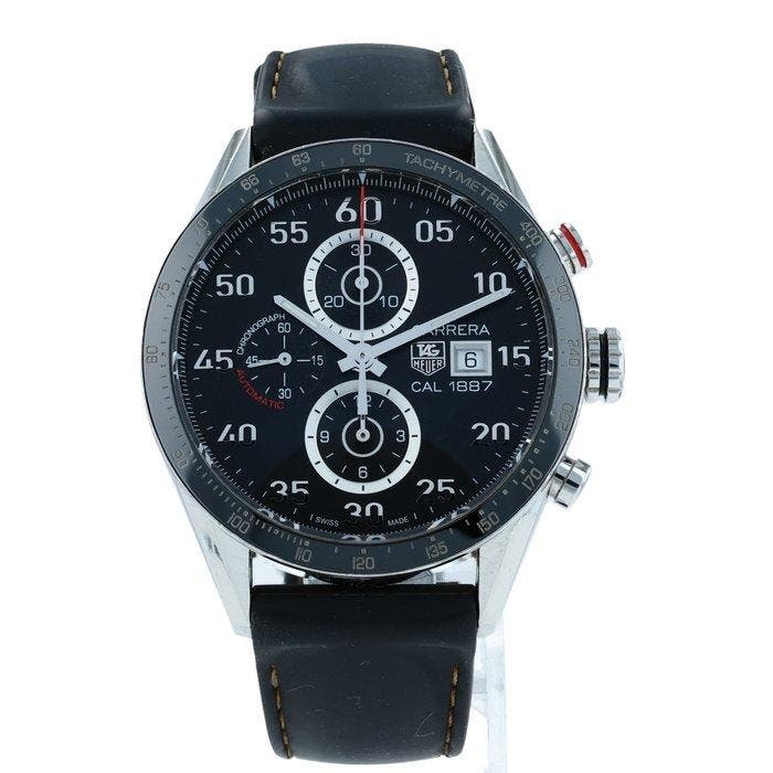 TAG Heuer - Carrera Calibre 1887 Chronograph Date - Zonder, Handtassen en Accessoires, Horloges | Antiek