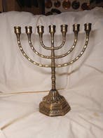 Menorah - Cuivre - 31 cm