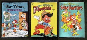 Donald Duck, Pinocchio - Walt Disney Facsimile Zuid Afrika, Collections