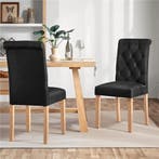 2dekans | Yaheetech Eetkamerstoel Met Hoge Rugleuning 2, Huis en Inrichting, Stoelen, Ophalen of Verzenden, Nieuw