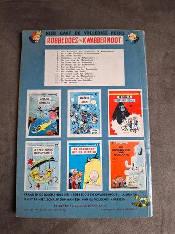 Robbedoes en Kwabbernoot 15 - Z van Zwendel - 1 Album -, Boeken, Nieuw