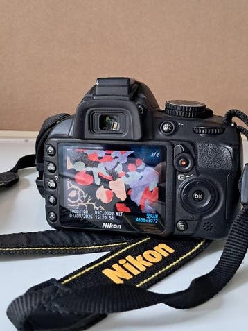 Nikon D3100 + af-s dx nikkor 18-55 mm f. 3,5-5,6 G VR, TV, Hi-fi & Vidéo