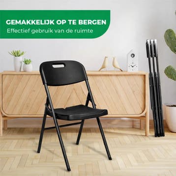 MaxxGarden klapstoelen set - vouwstoel tuinstoel opvouwba..., Ophalen of Verzenden, Nieuw