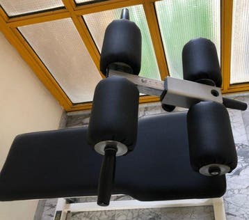 Technogym - Établi - Acier, Cuir synthétique