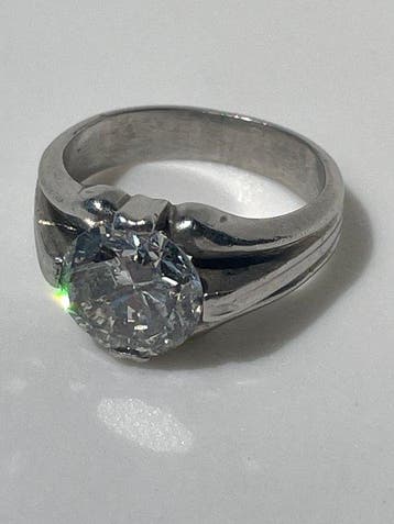 Bague Platine - 3.00ct. tw. Diamant (Naturelle) - Diamant, Bijoux, Sacs & Beauté