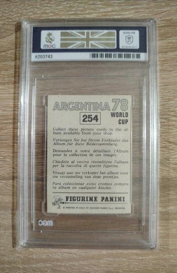 1978 Panini Argentina 78 Zico #254 Graded card - MGC 7 - 1