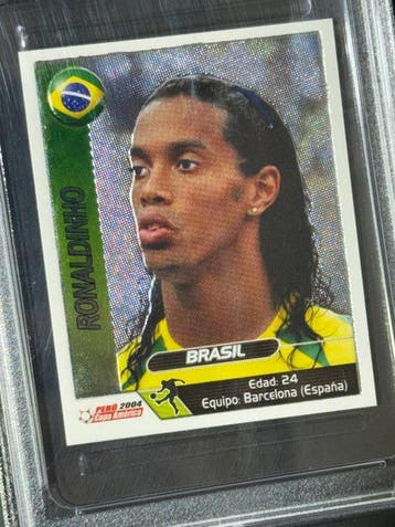 2004 Navarrete Copa America Peru Stickers Ronaldinho #196 -, Verzamelen, Nieuw