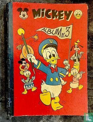 Mickey Magazine (tijdschrift) - Mickey album  3 - 1952, Boeken, Stripverhalen, Gelezen, Eén stripboek, Verzenden