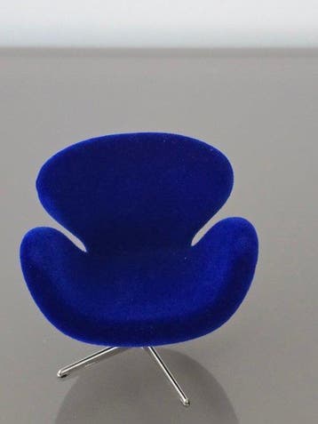 Fritz Hansen - Arne Jacobsen - Stoel - Swan Stoel - Staal,