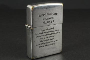 Zippo - Zippo History Limited Edition - Zonder minimumprijs, Collections