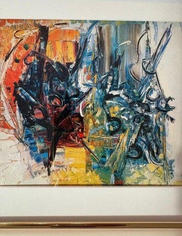 Jean-Paul Riopelle (1923-2002), daprès - Chante, mon oiseau
