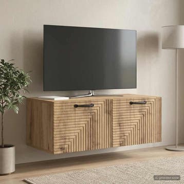 vidaXL Wandmontage TV-kast 78,5 x 41 x 30 cm Artisanaal, Verzenden