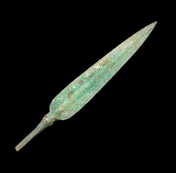 Bronstijd Brons Spear Head - 160 mm (Zonder minimumprijs), Antiek en Kunst